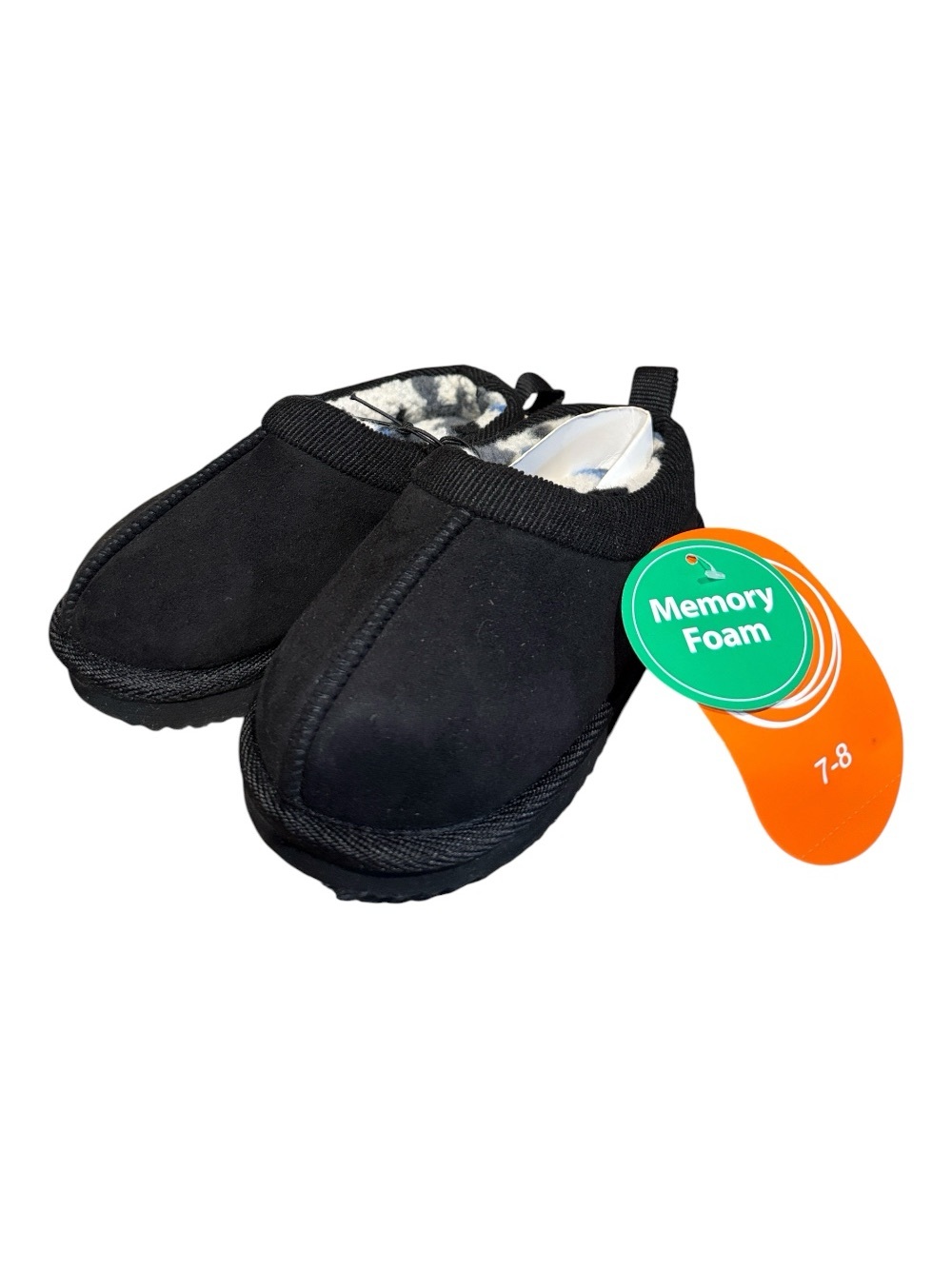 💰BOGO FREE Wonder Nation Boys’ Slippers 7-8 NWT